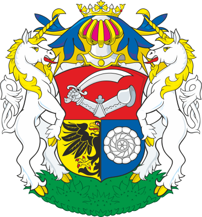 Герб дворян Кузминых-Короваевых